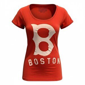 Nike Boston Redsox Tee Sz S Red #222K